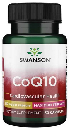 Swanson Koenzym Q10 200mg 30 kapsułek