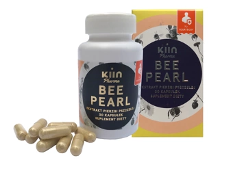 KIIN PHARMA Bee Pearl  ekstrakt z pierzgi pszczelej 30 kapsułek 