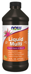 NOW Foods Liquid Multi Tropical Orange multiwitamina 473ml