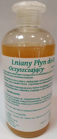 ACCREDO Lniany płyn do kąpieli oczyszczający PL 500ml