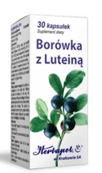 HERBAPOL KRAKÓW Borówka z luteiną 30 kapsułek 