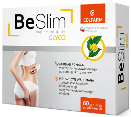 COLFARM BeSlim Glyco 60 tabletek