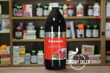 EkaMedica SOK Żurawina bez konserwantów i cukru 99,7% 1000ml