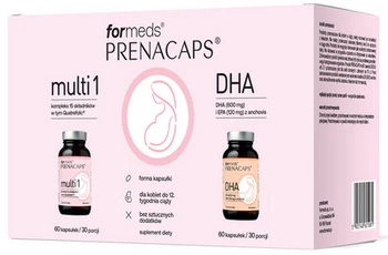 ForMeds Prenacaps wsparcie w I trymestrze 120 kapsułek