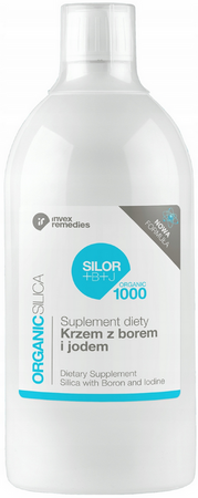 Invex Remedies SILOR +B+J Krzem z borem i jodem Organic 1000ml