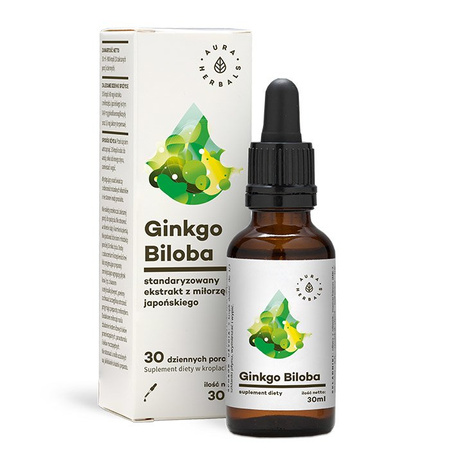 AURA HERBALS GINKGO BILOBA 30ml