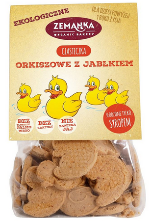 Zemanka Ciastka orkiszowe z jabłkiem bio 100g