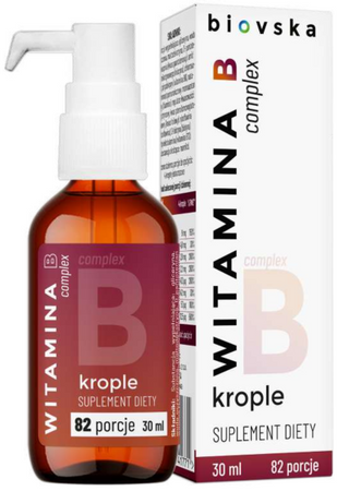 Biovska Witamina B Complex krople 30ml