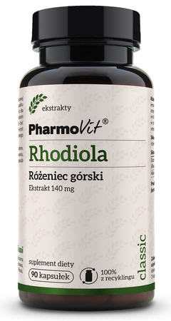 PharmoVit Rhodiola różeniec górski 4:1 140mg 90 kapsułek