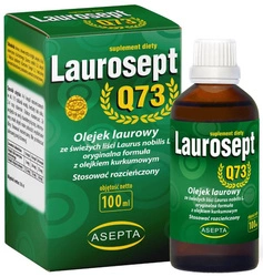ASEPTA Laurosept Q73 olejek laurowy z olejkiem kurkumowym 100ml