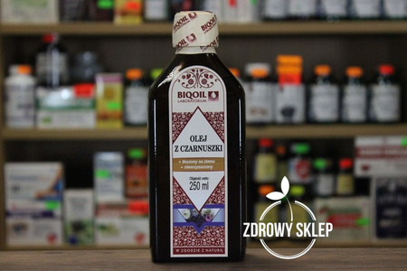 BIOOIL Olej z Czarnuszki tłoczony na zimno nieoczyszczony 250ml