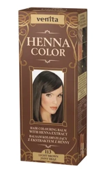 VENITA Balsam Koloryzujący Henna Color z naturalnym ekstraktem henny 113 Jasny Brąz 75ml