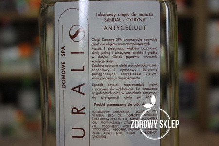 Naturalis olejek do masażu sandał cytryna antycellulit 250ml