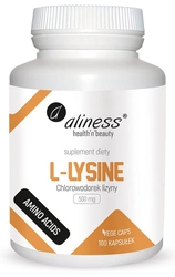 aliness L-Lysine (chlorowodorek) 500 mg 100 kapsułek