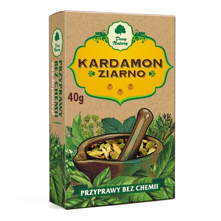 Dary Natury Kardamon 100% ziarno 40g