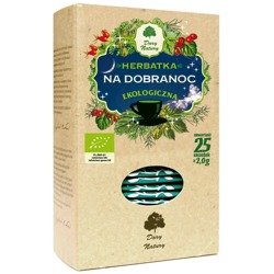 DARY NATURY Herbatka na dobranoc EKO 25x2g (saszetki)