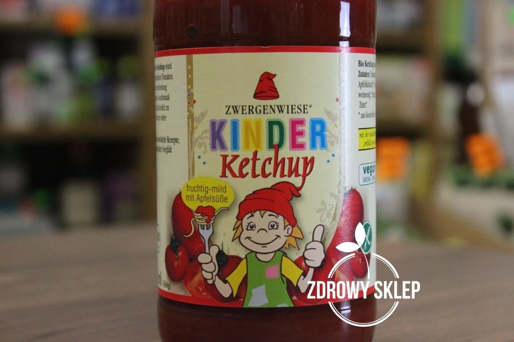 Zwergenwiese KINDER Ketchup dla dzieci BIO 500ml Art. spożywcze