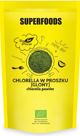  BIO PLANET Superfoods  Chlorella w proszku 200g