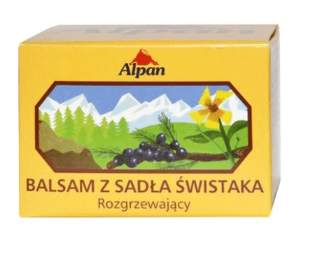 ALPAN Balsam z sadła świstaka rozgrzewający 50g