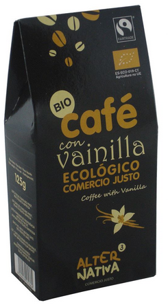 ALTERNATIVA Kawa mielona arabica/robusta z wanilią fair trade 125g 