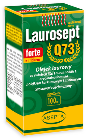 ASEPTA Laurosept Q73 forte olejek laurowy 100ml