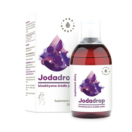 AURA  Herbals Jodadrop wsparcie tarczycy 250ml 