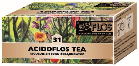 Acidoflos 31 TEA 25fix - nadkwaśność HERBA-FLOS