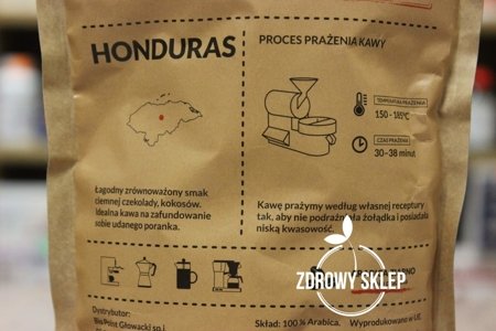 Ale’Eko CAFÉ 100% Arabica ziarno kawa świeżo prażona  HONDURAS 200g