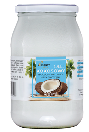 BIOOIL Olej kokosowy nierafinowany tłoczony na zimno 900ml