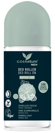 Cosnature Naturalny dezodorant roll-on szyszki chmielu BIO 50ml
