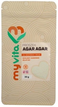 MyVita Agar Agar środek żelujący do żywności 30g