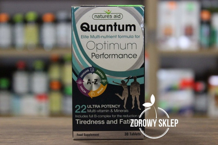 Natures Aid Quantum Super Strenght Multi-Vitamin multiwitamina 30 tabletek