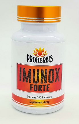PROHERBIS Imunox Forte 500mg 90 kapsułek 