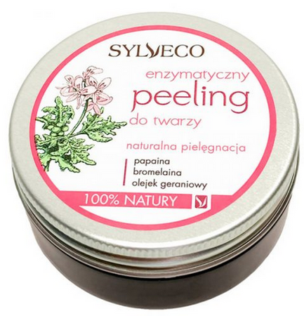 SYLVECO enzymatyczny peeling do twarzy hipoalergiczny 75ml