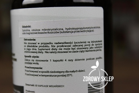 Singularis SUPERIOR SPIRULINA 700mg 60 kapsułek