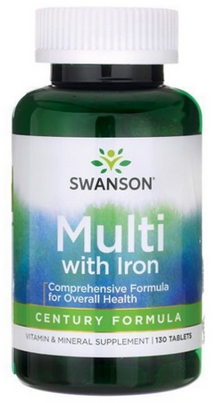 Swanson Century Formula multiwitamina 130 tabletek