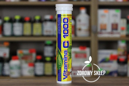 UNIPHAR Witamina C 1000 lewostronna 20 tabletek musujących