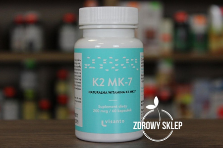 Visanto Witamina K2 MK-7 200mcg 60 kapsułek