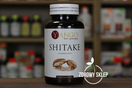 YANGO ekstrakt z grzyba SHITAKE 450mg 90 kapsułek