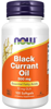 NOW Foods Black Currant Oil olej z nasion czarnej porzeczki 500mg 100 kapsułek żelowych